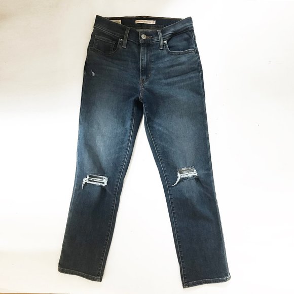 LEVI'S 724 Hi-Rise Straight Leg Jean, 26 - Picture 4 of 10